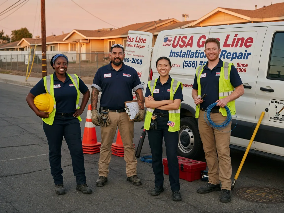 Gas Line Installation company in Midland, MI